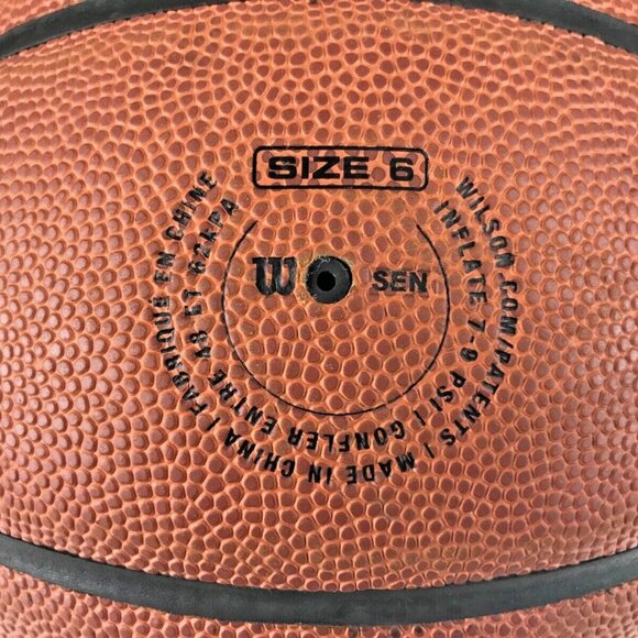 Wilson NCAA‎ Final Four Edition Basketball Composite Leather Size 6 - 28.5" - Picture 6 of 8